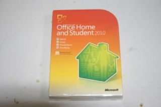 Microsoft Office Home and Student 2010 x3 Family Pack SEALED