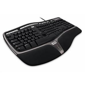 Microsoft Natural Ergonomic Keyboard 4000 French Black