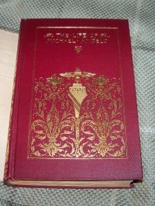 1896 Life of Michael Angelo 2 Volume Set Herman Grimm Illustrated