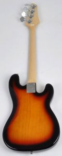 SX Ursa 1 JR RN 3TS PK Sunburst Left Handed Bass Guitar Package