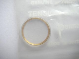 Mido Plexi Watch Crystal Yellow Tension Ring Diam 13 Mm