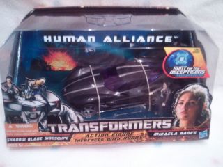 Transformers Human Alliance Shadow Blade Sideswipe New
