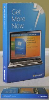 Microsoft Windows 7 Anytime Upgrade from Home Premium to Professional