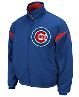 Majestic MLB Big and Tall Jacket, Chicago Cubs Triple Peak Premier