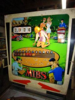 1969 Gottlieb Mibs Pinball Machine
