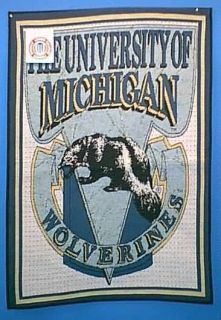 Univ Michigan Wolverines Wallhanging