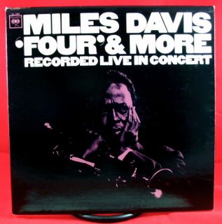 Miles Davis Four More LP on Columbia 2 Eye Mono Orig