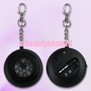 Mini Portable Speaker + Key Chain For iPod iPhone MP3 iPod Nano Touch