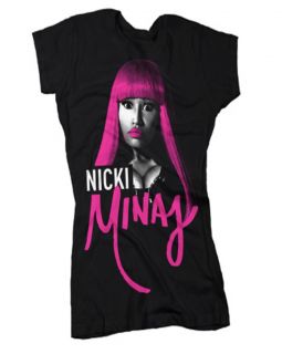 Nicki Minaj Toned Girly T Shirt New s M L XL Official Womans Juniors