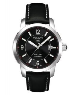 Tissot Watch, Mens Swiss PR 100 Black PVD Stainless Steel Bracelet