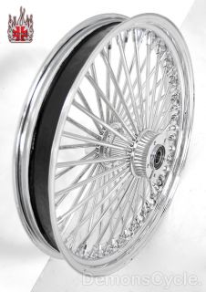 Wheels come with chrome billet hubs and bearings, sealed for TUBELESS