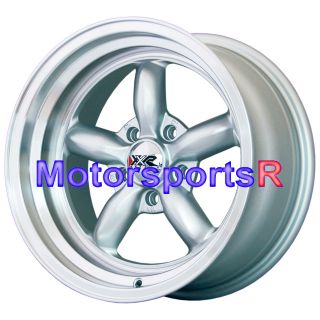 16 16x8 XXR 512 Silver Rims Deep Dish Wheels Stance 5x114 3 98 Nissan