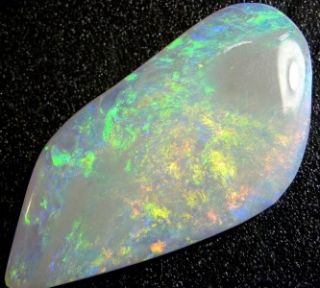 Multicolour Rough Opal Lightning Ridge Polished Specimen Australian