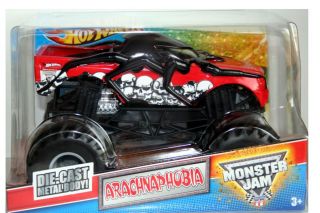 2012 Hot Wheels Monster Jam Arachnaphobia 1 24 Scale