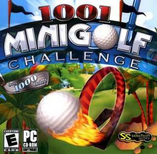 1001 Mini Golf Challenge PC CD Minigolf Brand New 798936836182