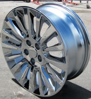 Factory Lincoln MKT Chrome Alloy Wheels Rims 2010 2012 Set of 4