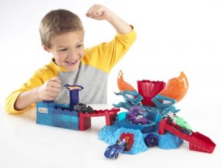 New Hot Wheels Color Shifters Octobattle Playset