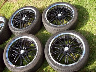 20 BMW Mesh Sport Black Wheels 7 Series 740 745 750 760 E38 E65 E66