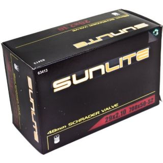 Sunlite Inner Tube 700c x 50 52mm 29 x 2 10 48mm Schrader Valve