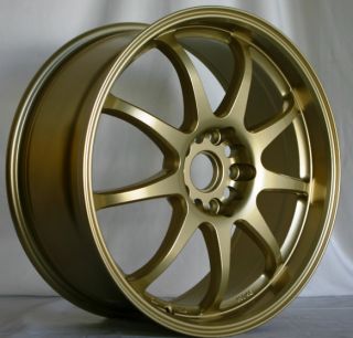 Rota P1 18x8 5x114 3 ET48 56 1 Hub Gold Rims Wheels