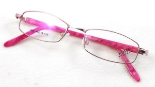 1605FASHION Eyeglasses Full Rim Metal Frame Acetate Leg