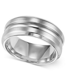 Mens Stainless Steel Ring, 8mm Wedding Band   Rings   Jewelry