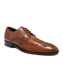 Johnston & Murphy Shoes, Carlock Wing Tip Lace Up Shoes   Mens Shoes