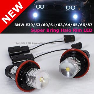 E53 E60 E61 E63 E64 E65 E66 E87 Super Bring Halo Rim LED Bulbs