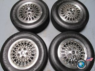 Four 1989 Oldsmobile 88 Factory 15 Wheels Rims Tires 1645530