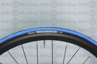 Vittoria Diamante Pro II Folding Road Bike Tire Blue 700 x 23c Road