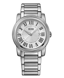 Hugo Boss Watch, Mens Stainless Steel Bracelet 40mm 1512717