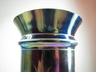 floral FAVRENE Cyliner Flare Rim Vase limited Edition #145/600 Rare