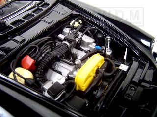 Fiat 124 Spider Black 1 18 Autoart Diecast Model