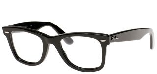 New Ray Ban RB5121 47mm New Wayfarer Black 2000 RX Eyeglasses w Case
