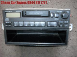 Toyota Ipsum Original Radio Cassette Stereo Storage Box No Code Picnic