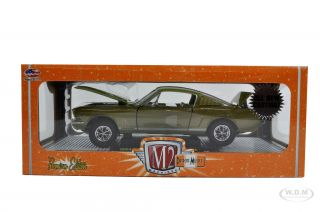 Brand new 124 scale diecast car model of 1965 Ford Mustang GT Honey