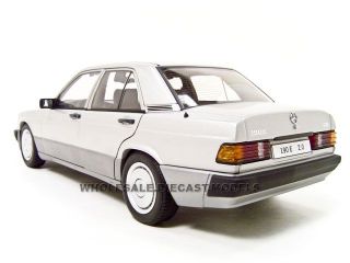 1990 Mercedes 190E 2 0 Silver 1 18 Autoart Model