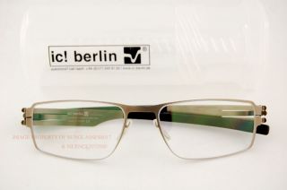 Brand New IC! BERLIN Eyeglasses Frames Model Wasserflut Color Bronze
