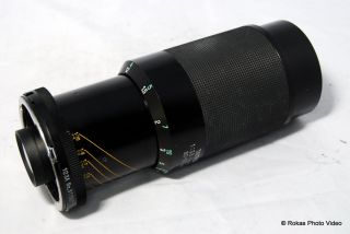 Used Tamron Adaptall Macro CF Tele BBAR MC 80 210mm f3.8 4 lens