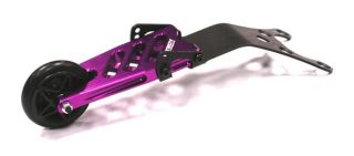 HPI Savage x XL EVO 4 Aluminum Wheelie Bar Purple by Integy
