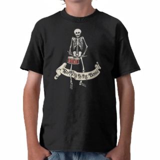 Snare Drum Skeleton T Shirts