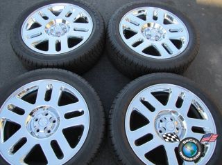 Nitro Factory 20 Chrome Clad Wheels Tires OEM Rims 1BK47TRMAD 2304