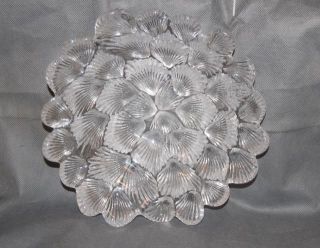 Royal Copenhagen Crystal Musling Shell Glass Bowl Designed by per