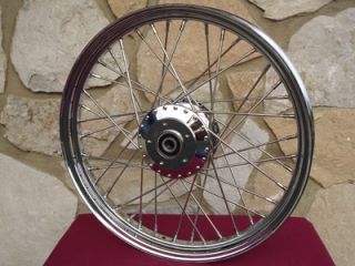 19x2 15 60 Spoke Front Wheel for Harley XL 2000 07