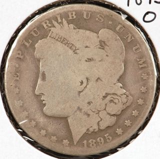 1895 O Morgan Silver Dollar About Good