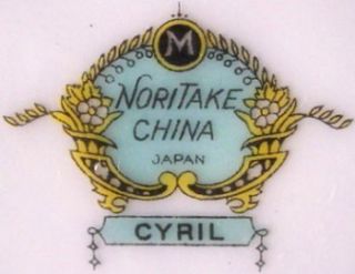 Noritake China Cyril Pattern Demitasse Saucer Only