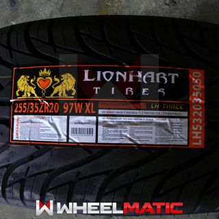 New 255 35R20 Lionhart Lhthree Tire 255 35 20 2553520
