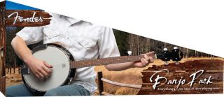 Fender FB300 Banjo Package