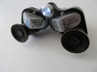 Selsi Light Weight Compact Binocular Metal Black Japan JB69 Coated