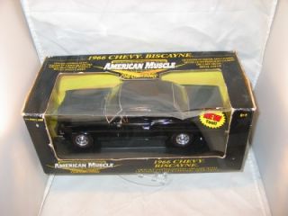 18 1966 Chevy Biscayne 427 American Muscle Ertl 33417 Limited to 10